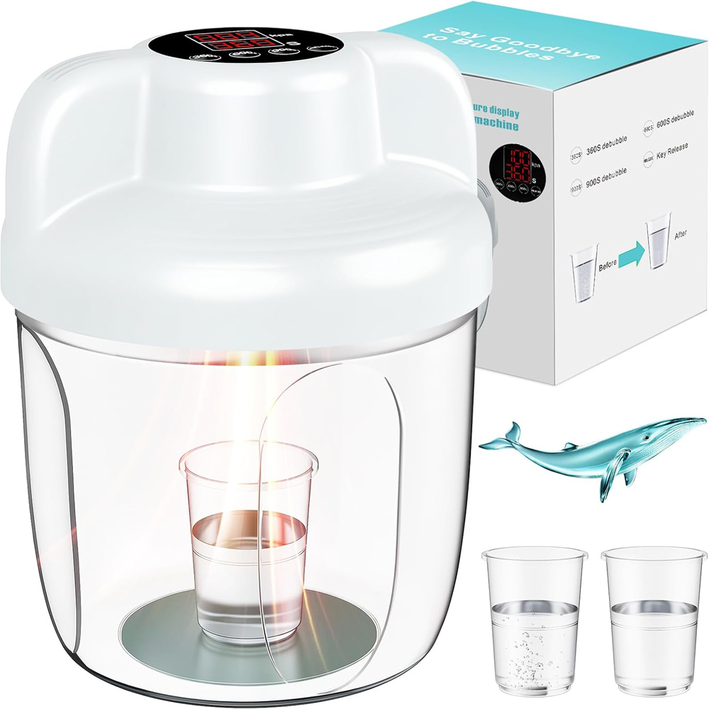 Vacuum Chamber Small - -97kPa レジン気泡除去真空チャンバー デジタルタッチコントロール付き エポキシレジン AB接着剤 UVレジン