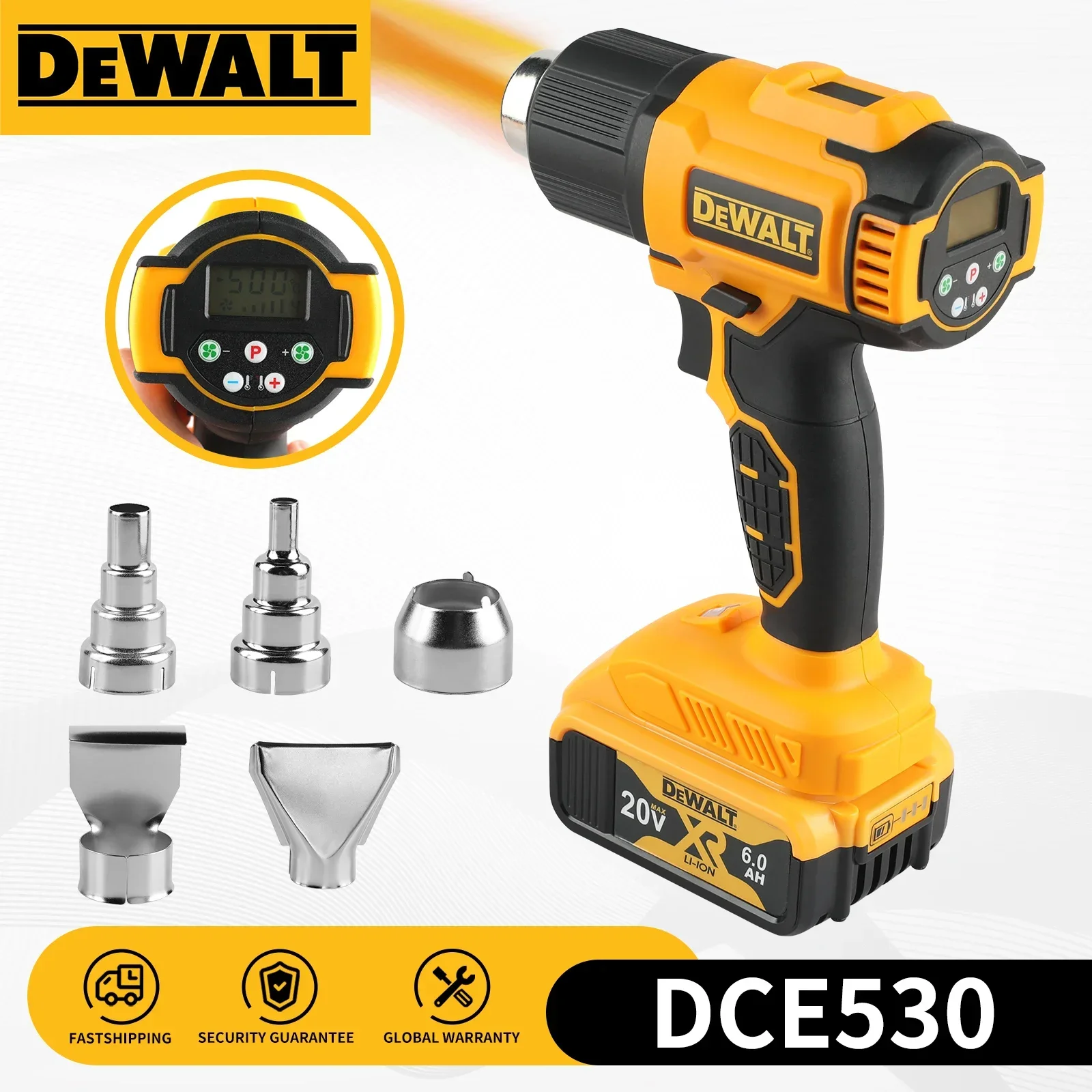 DeWALT DCE530 20V コードレスヒートガン、デ - Heat Gun Small のレビューと価格